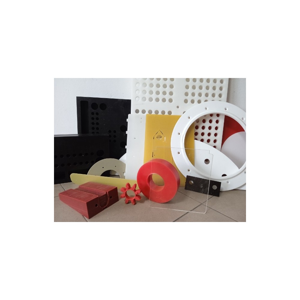 Płyta Poliacetal POM-C czarna 70mm na wymiar